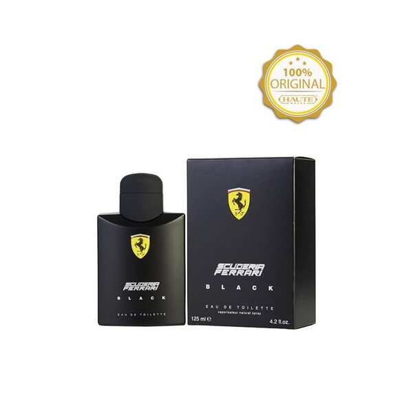 Scuderia Ferrari Black by Ferrari for Men - 125ml